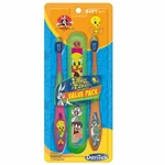 Dentek Looney Tunes Toothbrush With Holder, Bugs Bunny And Tweety Bird. Fixed Price $12.99.