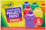Crayola Washable Kids Paint, 6 Count, Assorted Colors (54-1204). Fixed Price $9.99.