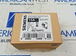 New Siemens Q215AFC Pole 120/240V Combo Arc Fault Breaker. Fixed Price $160.99.