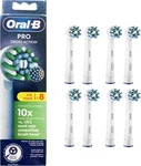 Oral-b Pro Cross Action Electric Toothbrush Heads X-shape, 8 White. Fixed Price $29.99.