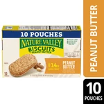 Nature Valley Peanut Butter Biscuit Snack Bars 10 Pack, 13.5 Oz. Fixed Price $5.88.