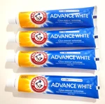 Arm & Hammer Dental Care Advance White Toothpaste, 7.2 Oz., 4PK. Fixed Price $18.99.