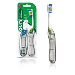 Folding Travel Toothbrush Compact Head + Tongue Cleaner Soft Bristled. Fixed Price $13.75.