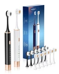 Aneebart Sonic Electric Toothbrush 1 Count (pack Of 2), Black,white. Fixed Price $15.44.
