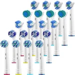 Alayna Replacement Heads Compatible With Oral - 20 Toothbrushes. Fixed Price $14.95.