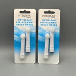 Conair Interplak Opticlean Replacement Brush Heads 2-PACK Model # RTGXRP01 New. Fixed Price $24.99.