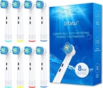 8 Pack Replacement Toothbrush Heads Electric Refills Compatible Design. Fixed Price $12.82.