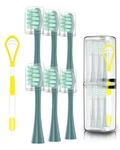 Medigenius 6 Electric Toothbrush Replacement 1 Count (pack Of 8), Green. Fixed Price $34.60.