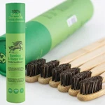 Gaia Guy Soft Natural Bristle Bamboo Toothbrush 1 Count (pack 6), Brown. Fixed Price $33.72.