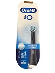 Oral-b Io Replacement Heads X4 Ultimate Clean Toothbrush New (02). Fixed Price $19.99.