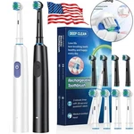 Rotating Electric For Adults, 5 Modes Deep Clean Toothbrush-. Fixed Price $7.73.