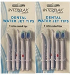 Conair Interplak Replacement Dental Water Jet Tips SWJ5RP X2. Fixed Price $12.75.