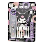 Children's Hapica First-time Set: Kuromi Sanrio Electric Toothbrush. Fixed Price $66.02.