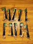 Waterpik Flossing Black Brush Heads 10 Pk Sonic-fusion, Fits SF01 SF02 SF03 SF04. Fixed Price $24.99.