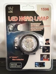 Led Adjustable Head-lamp Headlamp Light Ultra Bright Water Resistant 1596. Fixed Price $5.95.