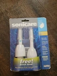Sonicare Replacement Tooth Brush Heads Compact Size Clean Teeth White Model CH-2. Fixed Price $9.99.