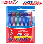 Colgate Extra Clean Toothbrush, Soft For Adults, 6 Count (pack 1). Fixed Price $7.50.