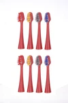 Pursonic 8 Replacement Brush Heads, Red Count (pack Of 1),. Fixed Price $36.40.
