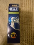 Braun Oral Cross Action Replacement Brush Pack (10 Heads). Fixed Price $13.50.