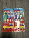 Colgate Extra Clean Toothbrushes Value 6 Lot Of 2 Packs. Fixed Price $9.71.