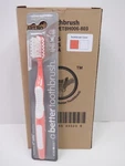 Better Toothbrush Ultra Soft Xl 12 Pack Tapered V Arc Bristles- Orange. Fixed Price $6.30.