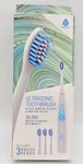 Pursonic TB20 Ultrasonic Electric Toothbrush In White With 3 Heads. Fixed Price $12.00.