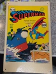 Superman #13, 1941, Cover Poster, American Publishing Corp. 1970'S. TB1. Fixed Price $79.99.
