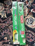 2X Gum Butler Supra Super Tip Soft Compact Head Toothbrushes - New In Box. Fixed Price $16.19.