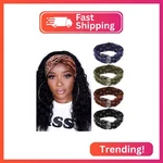 Dreshow 4 Pack Boho Cotton Non-slip Headbands For Women Girls Yoga Workout Runni. Fixed Price $14.20.
