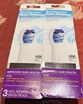 2 Cvs Health Smilesonic Defense 3 Replacement Brush Heads Philips Sonicare. Fixed Price $11.00.