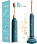 Lumineux Sonic Electric Toothbrush Usb Rechargeable W/ 2 Heads, Charging Station. Fixed Price $48.99.