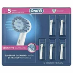 5 Oral-b Sensitive Teeth Gum Care Replacement Heads Soft. Fixed Price $28.99.