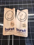 Set Of 2 Burst Sonic Electric Toothbrush Replacement Heads - Rose Gold. Fixed Price $7.95.