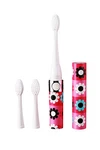 Sonicety Electric Toothbrush HI-923 Flower Polka Dot (2 Free Extra Heads). Fixed Price $12.97.