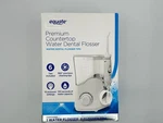 Equate Premium Countertop Electric Water Dental Flosser 4 Tips 10 Settings. Fixed Price $27.00.