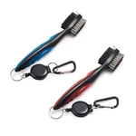 Xintan Tiger Pack Of 2 Golf Club Brush Groove Cleaner With Retractable Ziplin.... Fixed Price $15.54.
