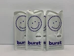 Lot X 4 Burst Sonic Electric Toothbrush Replacement Heads, White New. Fixed Price $19.99.