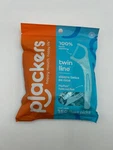 Plackers Twin-line Dental Flossers Cool Mint 150 Count Pack Resealable Bag. Fixed Price $8.97.