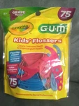 Crayola Gum Grape Flavor Kids Flossers 75 Count - New In Package. Fixed Price $5.99.