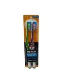Reach Total Care Ultraclean Floss Tip Toothbrush Medium 2PACK New Seal. Fixed Price $8.29.