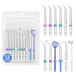 12PCS For Waterpik Replacement Heads, Picks Flosser. Fixed Price $14.12.