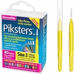 Piksters Interdental Brushes, 40 Pk, Count (pack Of 1), Size 3 (yellow). Fixed Price $21.82.