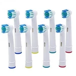 8PCS Replacement Brush Heads Compatible With Count (pack Of 1), Blue,white. Fixed Price $17.99.