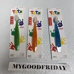 Radius Totz Toothbrush #014 Extra Soft Bristles, Pack 3 Colors Vary. Fixed Price $5.99.