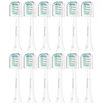 Densuuclin Toothbrush Replacement Heads For Philips Sonicare Click-on, 12-PACK. Fixed Price $14.99.