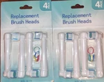 Genkent Standard High Quality Replacement Toothbrush Head (pack Of 8). Fixed Price $9.99.