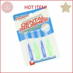 Plackers Hi Performance Dental Brushes, 4 Piece. Fixed Price $15.10.