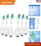 6 Pack Philips Sonicare Replacement Toothbrush Heads For E-series Green. Fixed Price $34.19.