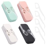 Pack Portable Dispenser With 48 Dental Floss, Flosser Storage Box F.... Fixed Price $17.82.