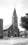 Fennimore Wisconsin Marys Catholic Church Real Photo Antique Postcard K104027. Fixed Price $12.75.